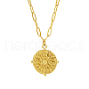 Stainless Steel Sun Pendant Necklaces YN2147-1-2