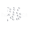  100Pcs Natural Quartz Sphere Beads G-NB0005-51B-8