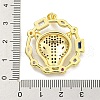 Brass Micro Pave Cubic Zirconia Pendants KK-K354-19A-G-3