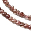Natural Strawberry Quartz Beads Strands G-P575-C05-6mm-4