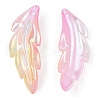 Transparent Acrylic Pendants TACR-TAC0005-03C-2