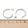 304 Stainless Steel C-Shaped Stud Earrings EJEW-V004-05P-5