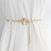 Alloy & Plastic Imitation Pearl Insect Waist Chains for Women WG1D18B-07-1