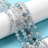 Natural Aquamarine Beads Strands G-C052-11-2