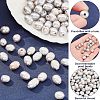  Large Hole Pearl Beads PEAR-NB0001-50-5