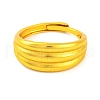 Brass Adjustable Rings for Women RJEW-G318-01G-2