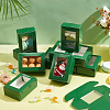 Rectangle Paper Folding Shipping Box with Window CON-WH0099-25B-5