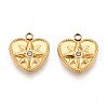 304 Stainless Steel Charms STAS-N109-176G-1