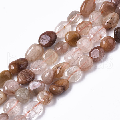 Natural Rutilated Quartz Beads Strands G-R465-40-1