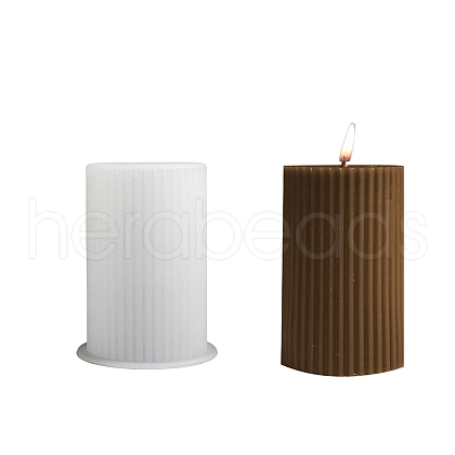 DIY Candle Silicone Molds AJEW-M228-02B-1