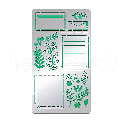 Stainless Steel Cutting Dies Stencils DIY-WH0242-245-1