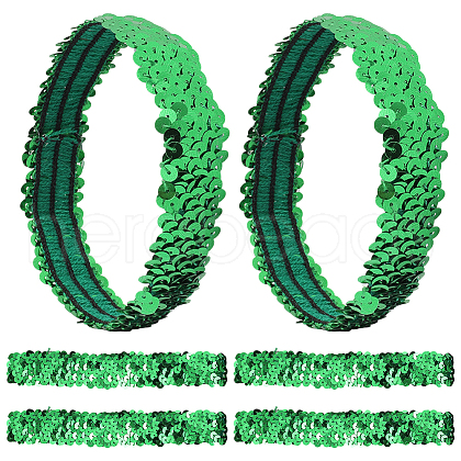 Wide Stretch Sparkling Headband OHAR-WH0001-07B-1