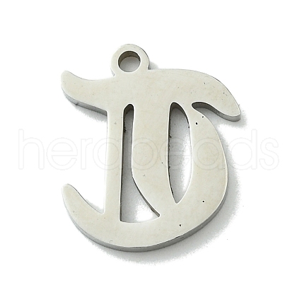 Non-Tarnish 201 Stainless Steel Pendants STAS-B055-01P-T-1