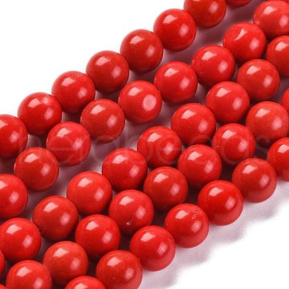 Synthetic Turquoise Beads Strands G-L605-G01-02A-1