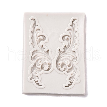 Retro Embossed Vine Fondant Molds DIY-E054-08-1