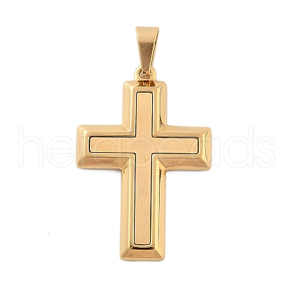 304 Stainless Steel Pendants STAS-G346-52G-1