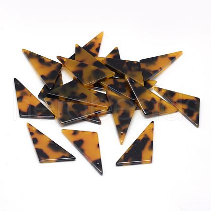Cellulose Acetate(Resin) Pendants KY-S127C-A301-1