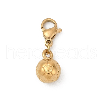 304 Stainless Steel Pendant Decorations STAS-D305-01G-B-1