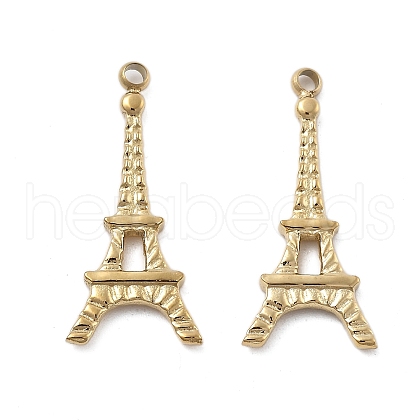 304 Stainless Steel Pendants STAS-Z121-35G-1