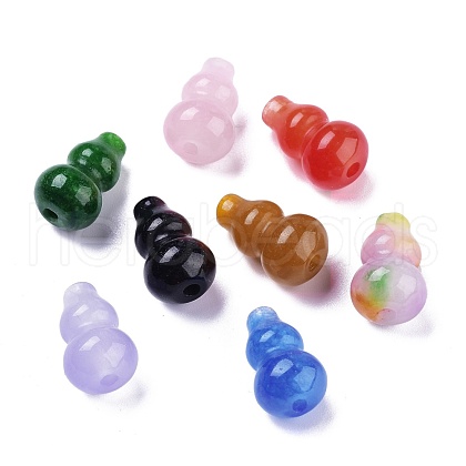 Natural White Jade Bead G-Z009-03-1