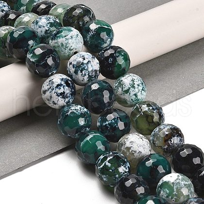 Natural Fire Crackle Agate Beads Strands G-L595-A02-01I-1