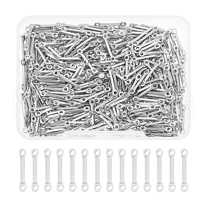 Unicraftale 400Pcs 201 Stainless Steel Links Connectors STAS-UN0057-64-1
