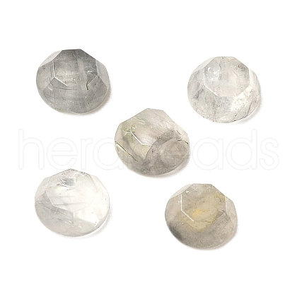 Natural Cloudy Quartz Cabochons G-B146-01A-1