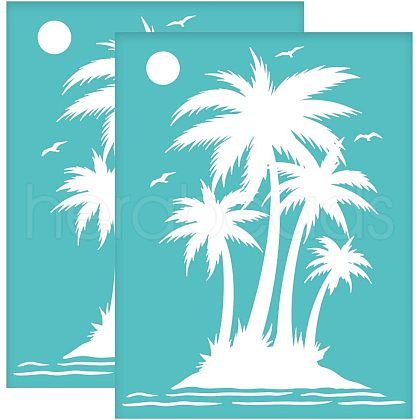 Self-Adhesive Silk Screen Printing Stencil DIY-WH0338-071-1