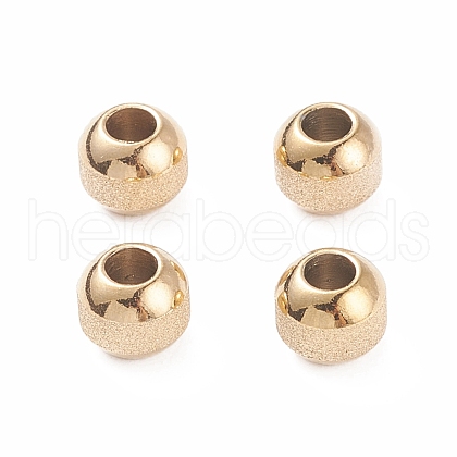 Ion Plating(IP) Textured 304 Stainless Steel Beads STAS-P306-01C-G-1