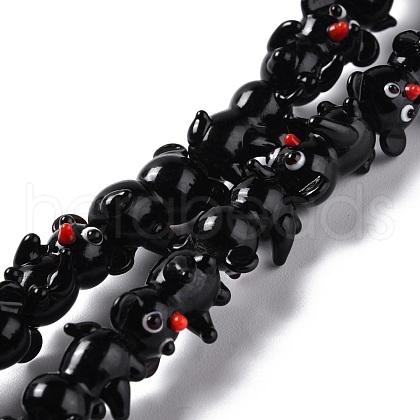 Handmade Lampwork Beads LAMP-F020-02-1