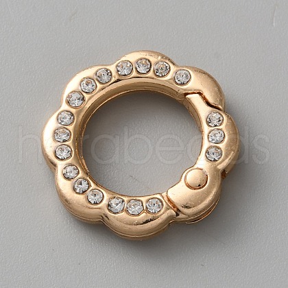 Zinc Alloy Spring Gate Rings FIND-CJC0816-013KCG-1