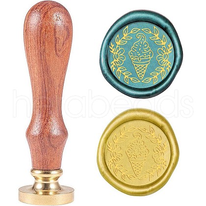Wax Seal Stamp Set AJEW-WH0208-141-1