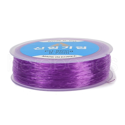Korean Round Crystal Elastic Stretch Thread EW-Z002-01B-0.7mm-1