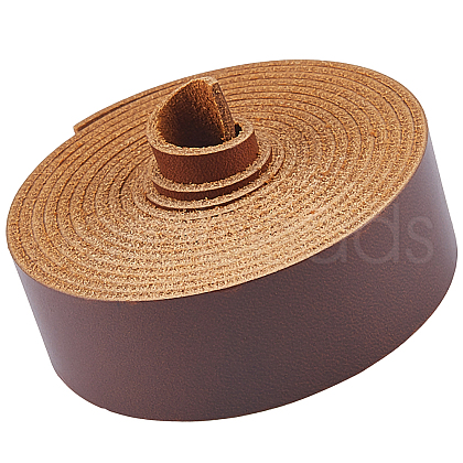 2M Flat AB Grade Cowhide Leather Cord AJEW-WH0479-73C-02-1