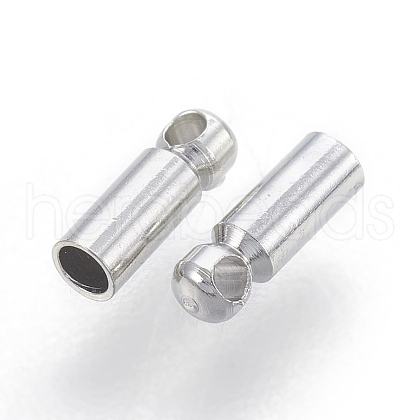 Brass Cord Ends X-KK-F769-23P-1