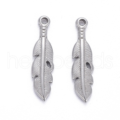 Non-Tarnish 304 Stainless Steel Pendants STAS-K213-04C-P-1