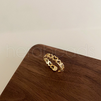 Brass Adjustable Cuff Rings FS-WG10586-08-1