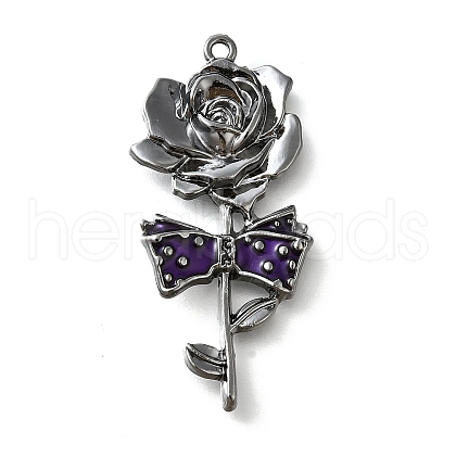 Alloy Enamel Gothic Style Pendants PALLOY-R157-06B-02C-1