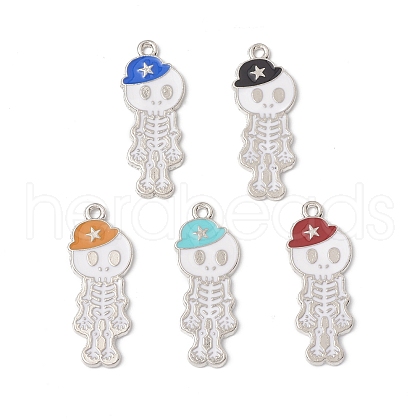 Alloy Enamel Pendants ENAM-G212-20P-1