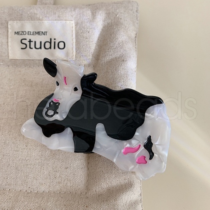 Cellulose Acetate(Resin) Claw Hair Clips PW-WG7142B-01-1