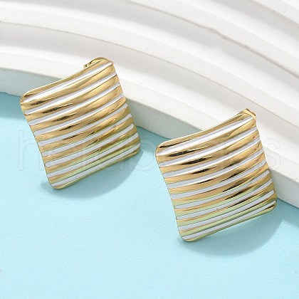 304 Stainless Steel Stud Earrings EJEW-A130-03A-G-1