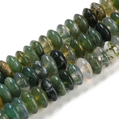 Natural Indian Agate Beads Strands G-Z030-A15-01-1