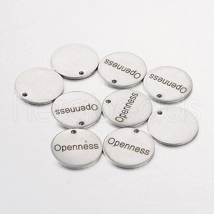Non-Tarnish Stainless Steel Pendants STAS-O078-C20-1