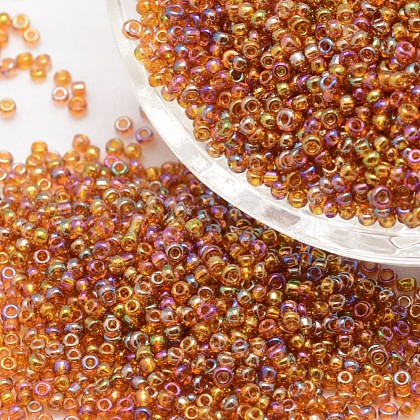 6/0 Round Glass Seed Beads SEED-J011-F6-171-1
