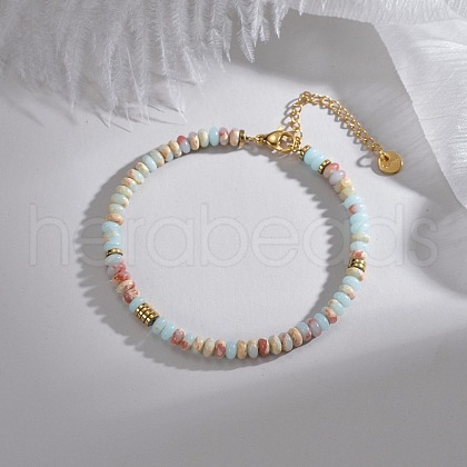Handmade beaded pearl bracelet BN7202-9-1