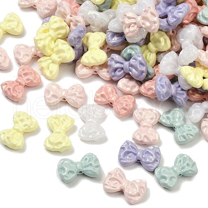 UV Plating Opauqe Acrylic Beads OACR-B031-34-1