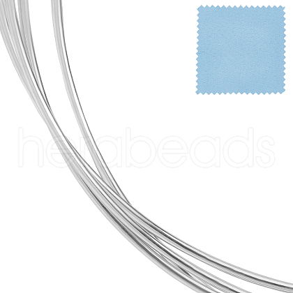 Beebeecraft 925 Sterling Silver Wires STER-BBC0006-69A-1