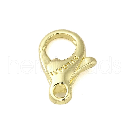 Brass Lobster Claw Clasps KK-B089-24B-G-1