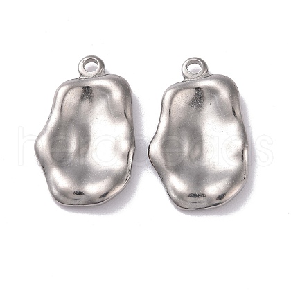 Non-Tarnish 304 Stainless Steel Pendants STAS-E032-01P-1