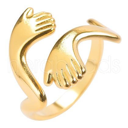 Vintage Stainless Steel Couple Rings YT5188-2-1